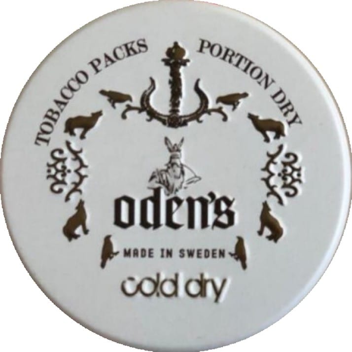 Купить снюс odens оптом odens cold dry 13г. (оденс в железной банке)